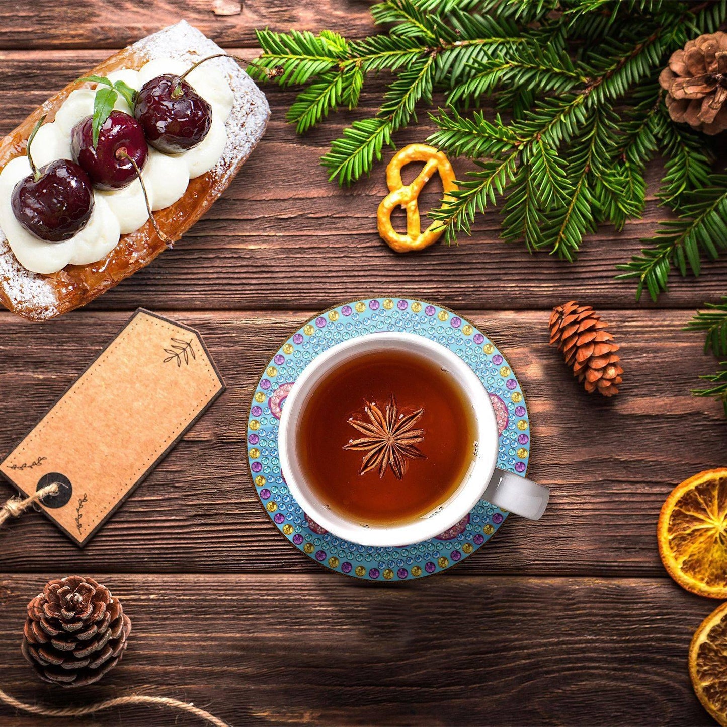 Accessoires- Sechsteiliges Untersetzer-Set - Jetzt bei diamondspainting kaufen