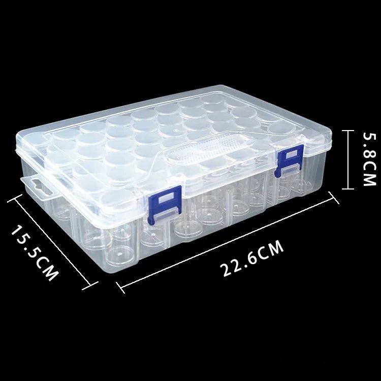 Aufbewahrungsbox mit 48 runden Dosen - Jetzt bei diamondspainting kaufen