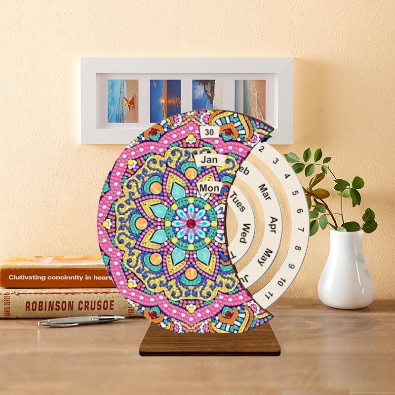 Diamond Painting-Mandala Ewiger Kalender