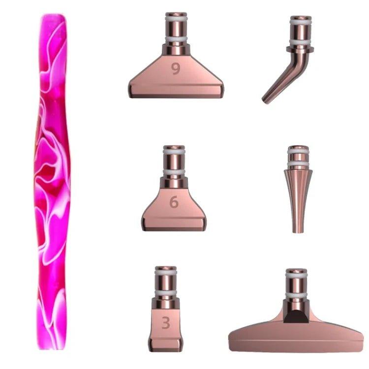 Ergonomischer Stift mit 6 Metall Aufsätzen - Diamond Painting - Jetzt bei diamondspainting kaufen