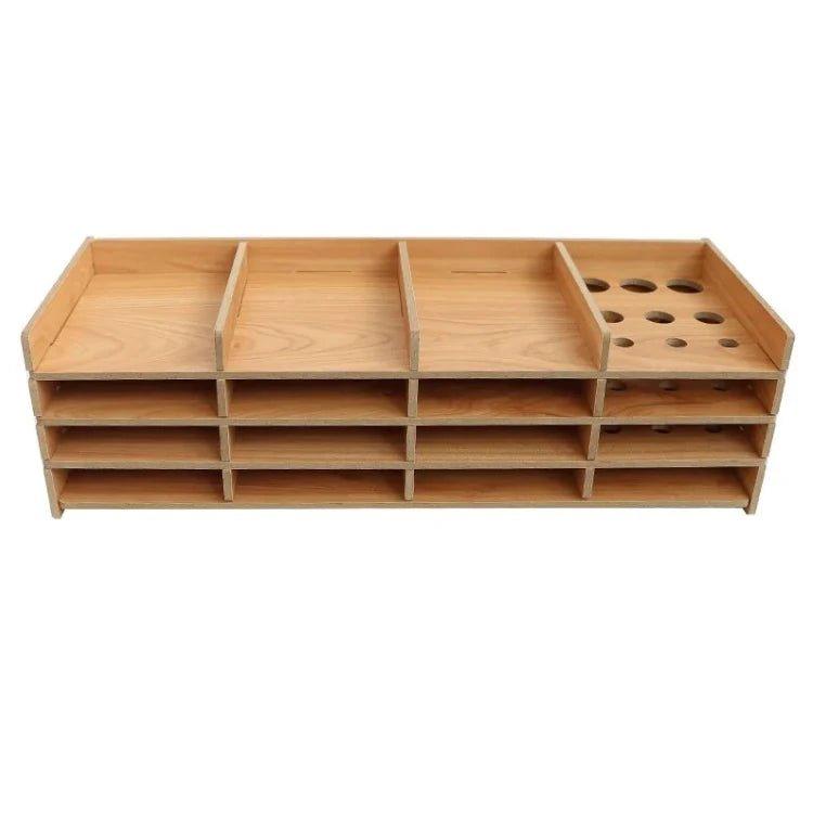 Holzregal XXL für Schiffchen und Stifte - Jetzt bei diamondspainting kaufen