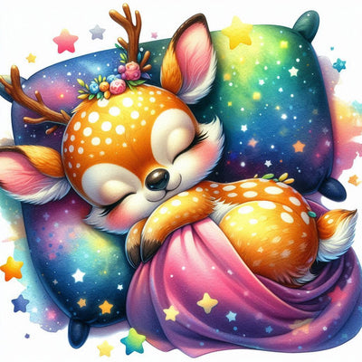 Diamond Painting Hirsch - diamondspainting