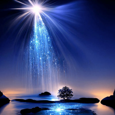 Diamond Painting Mondschein - diamondspainting