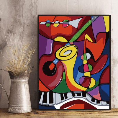 Malen nach Zahlen Abstrakt - diamondspainting