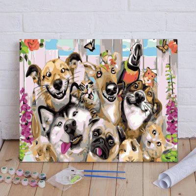 Malen nach Zahlen Tiere - diamondspainting