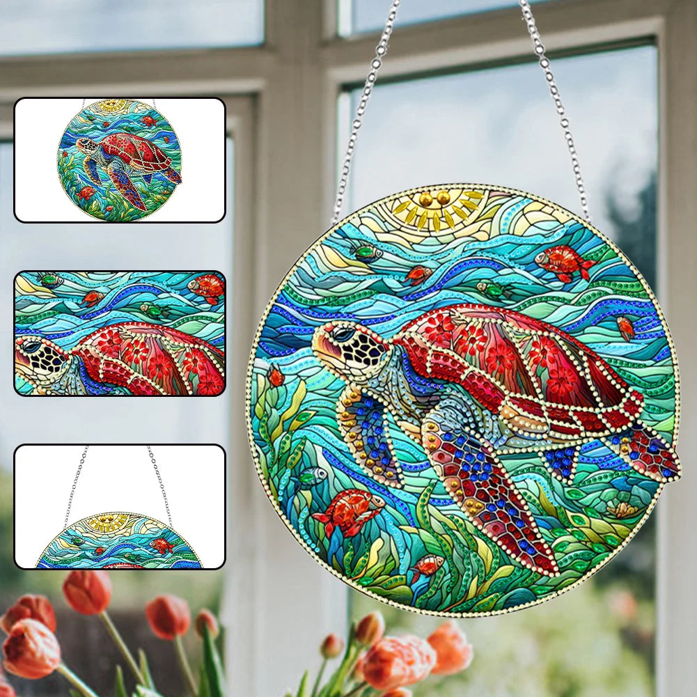 Accessoires-Dekorativer Wandbehang(Schildkröte)