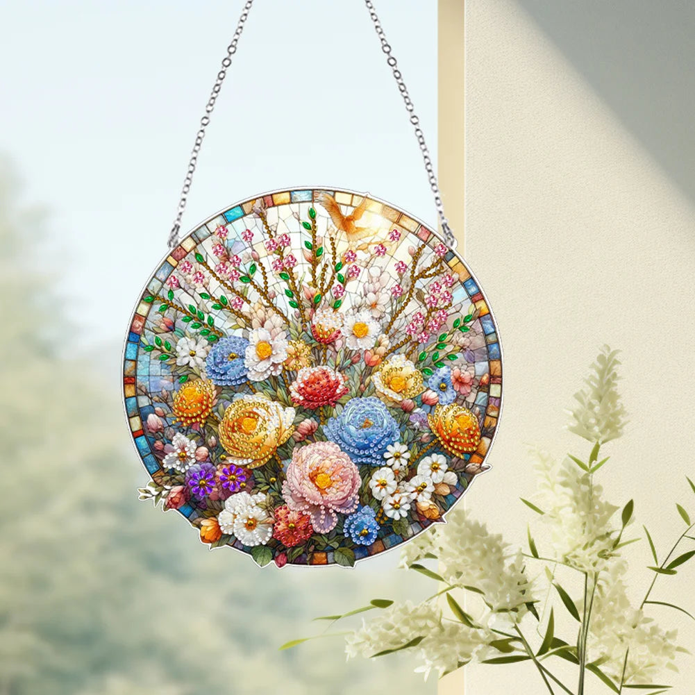 Accessoires-Dekorativer Wandbehang(Tulpenblume)