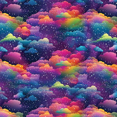 Diamond Painting-Bunte Wolken