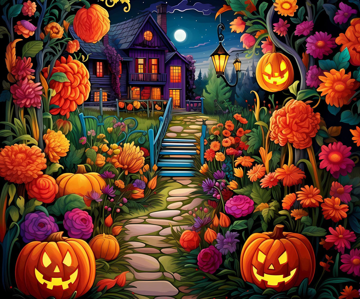 Diamond Painting-Halloween-Trail