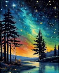 AB Diamond Painting-Starry Sky