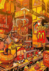 Diamond Painting-MC Donalds