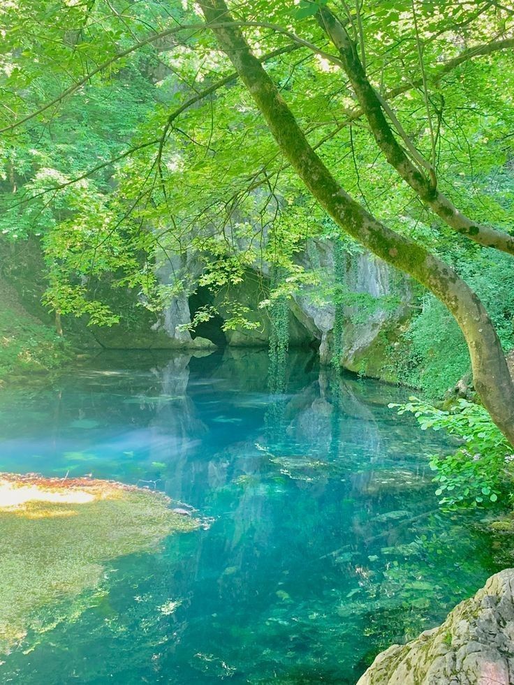 Diamond Painting-Grünanlagen am See