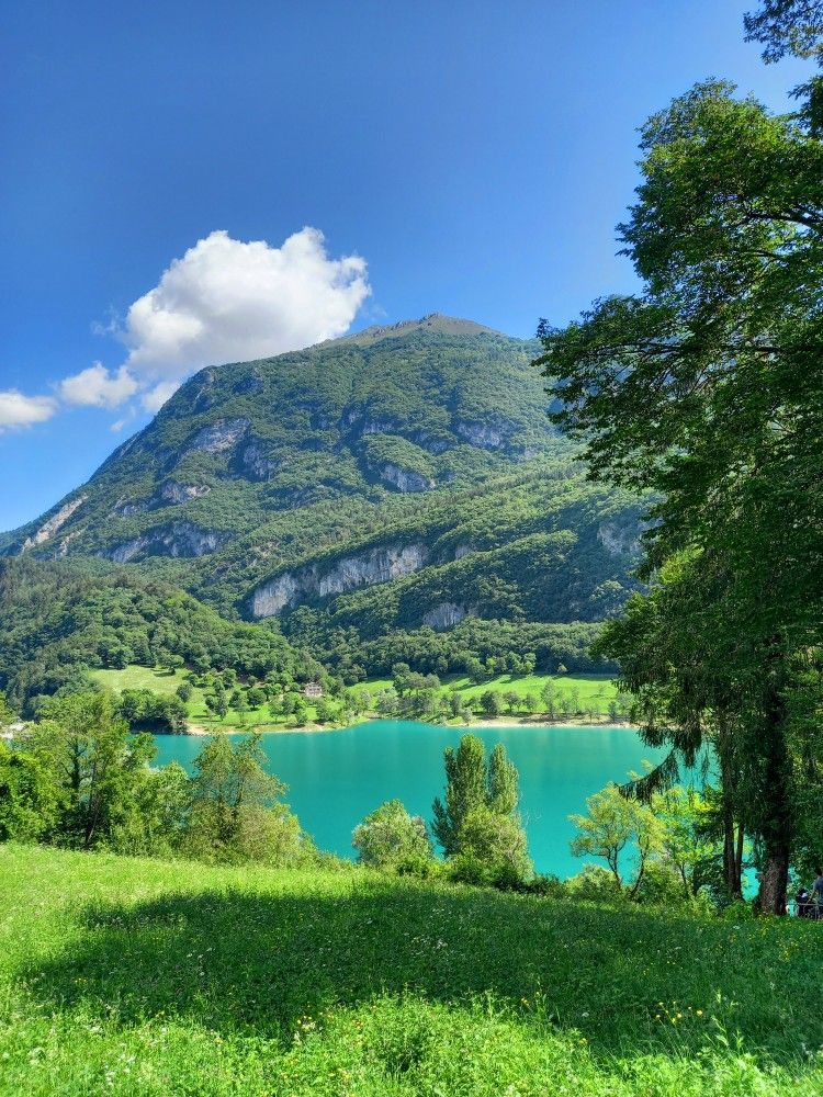 Diamond Painting-Landschaft am Seeufer