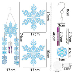 Accessoires- Wandbehänge（Schneeflocke）