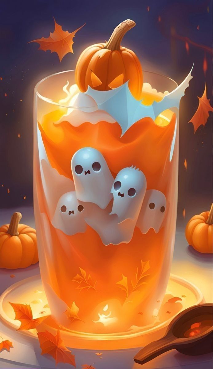 Diamond Painting-Halloween-Getränk