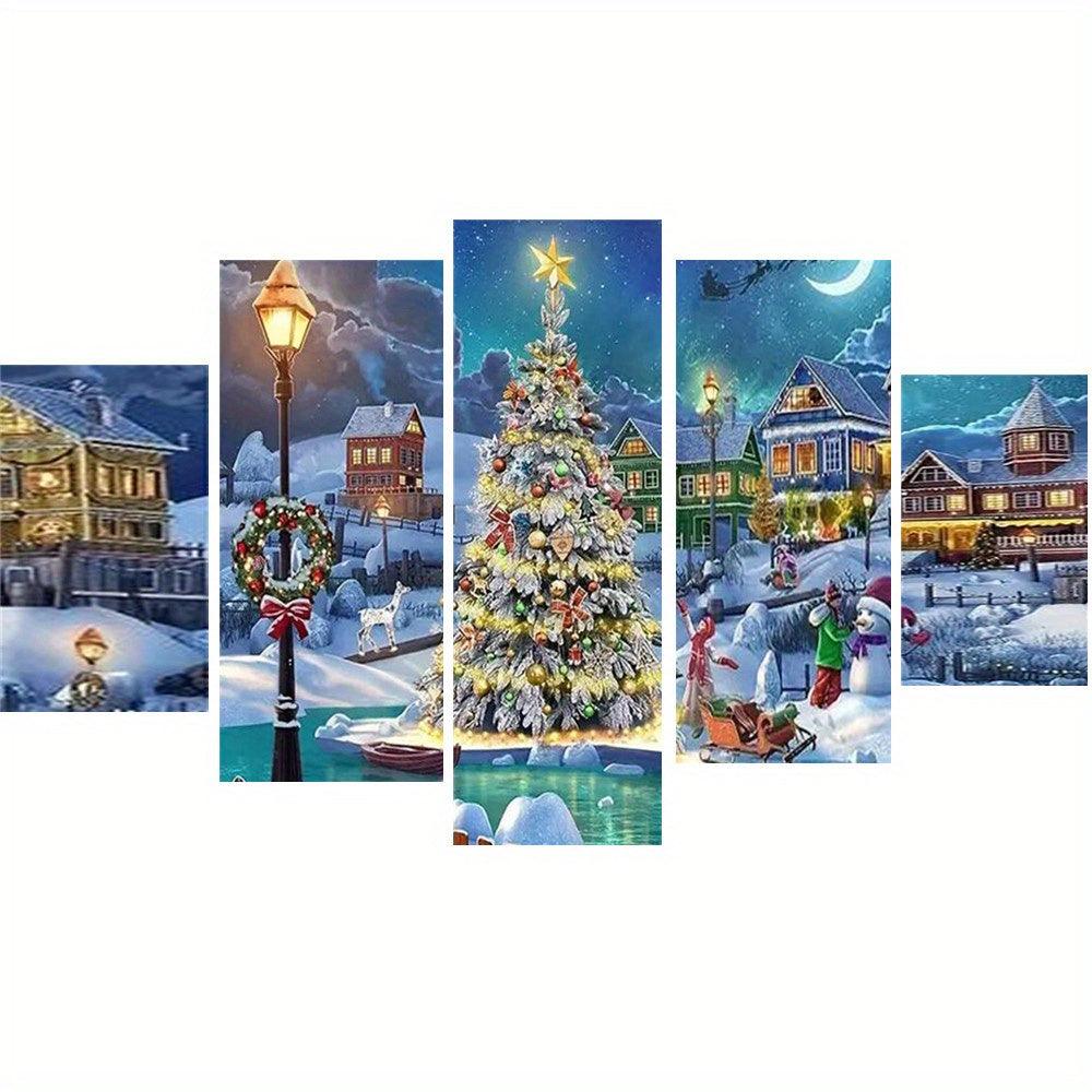 5 Paneele Diamond Painting-Weihnachten - Jetzt bei diamondspainting kaufen