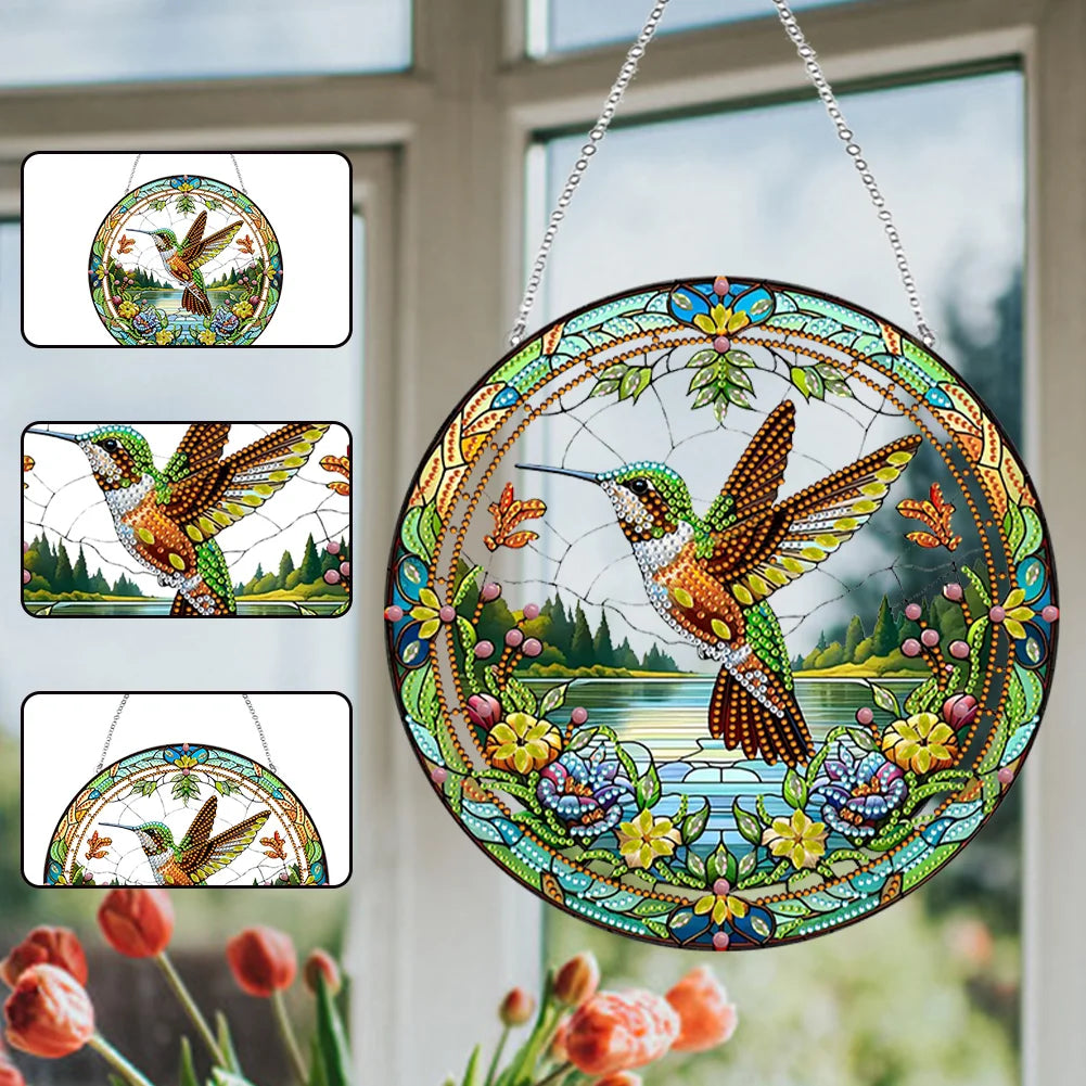 Accessoires-Dekorativer Wandbehang(Kolibri)