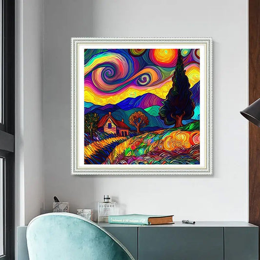 AB Diamond Painting-Abstract Space