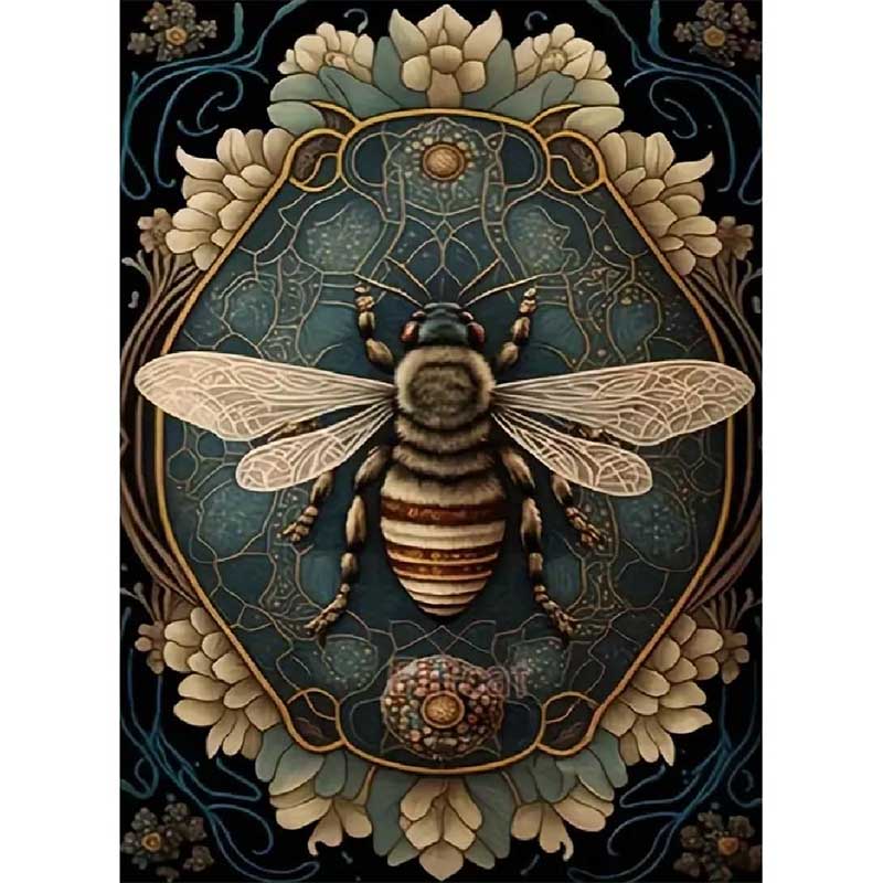Diamond Painting-Majestätische Biene