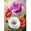 Diamond Painting-Farbenfrohe Mohnblumen
