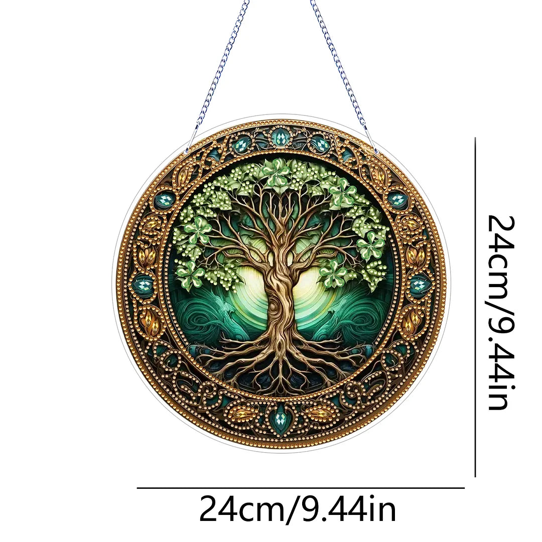 Accessoires-Dekorativer Wandbehang(Bronzebaum)