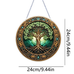 Accessoires-Dekorativer Wandbehang(Bronzebaum)