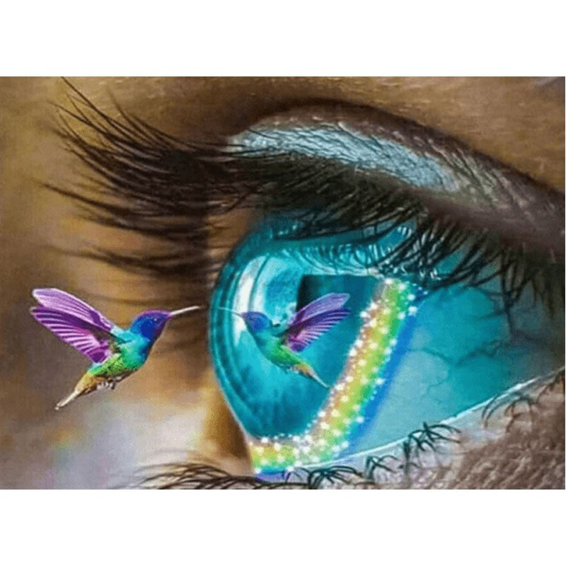 Diamond Painting-Fantasie im Blick