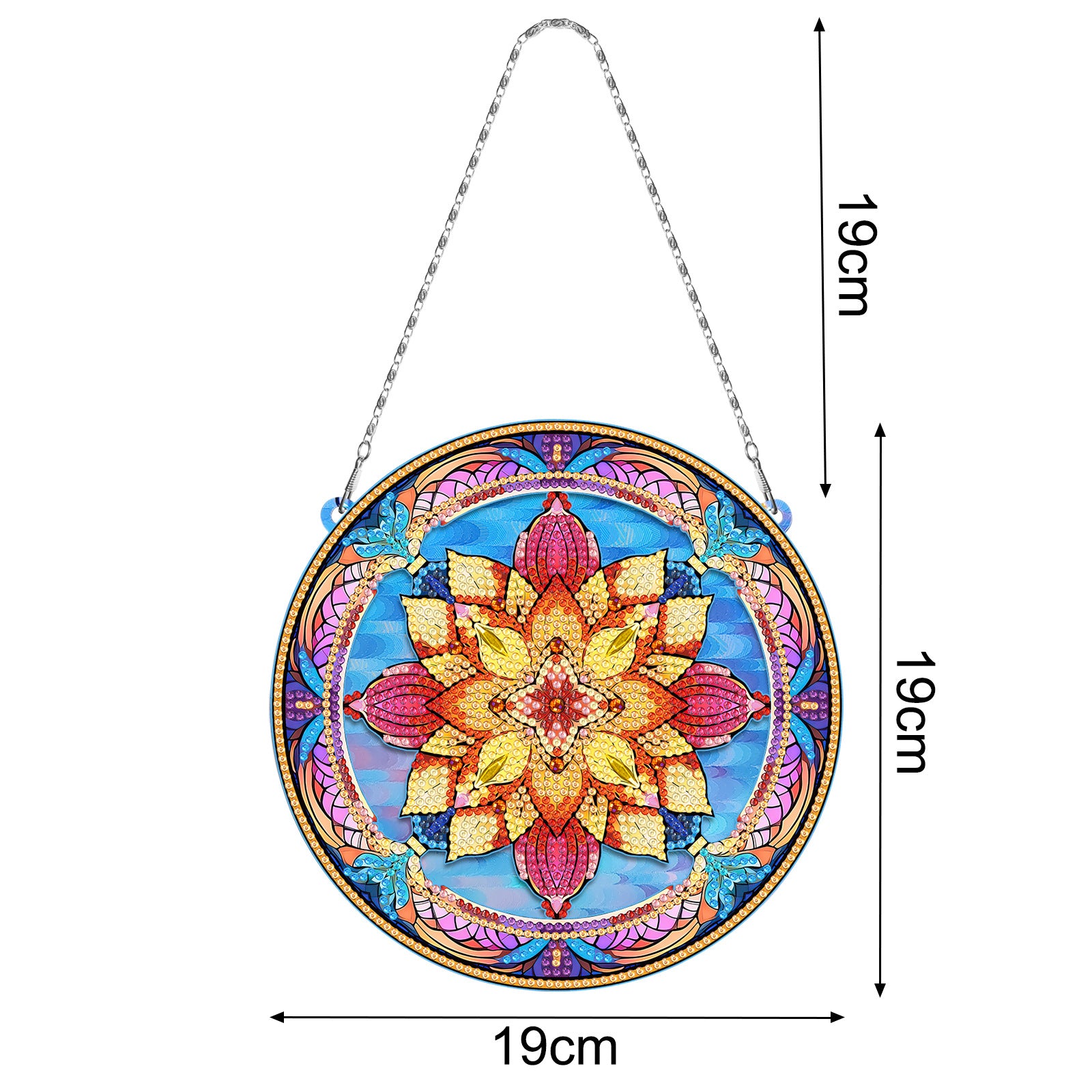 Accessoires-Dekorativer Wandbehang (Mandala)