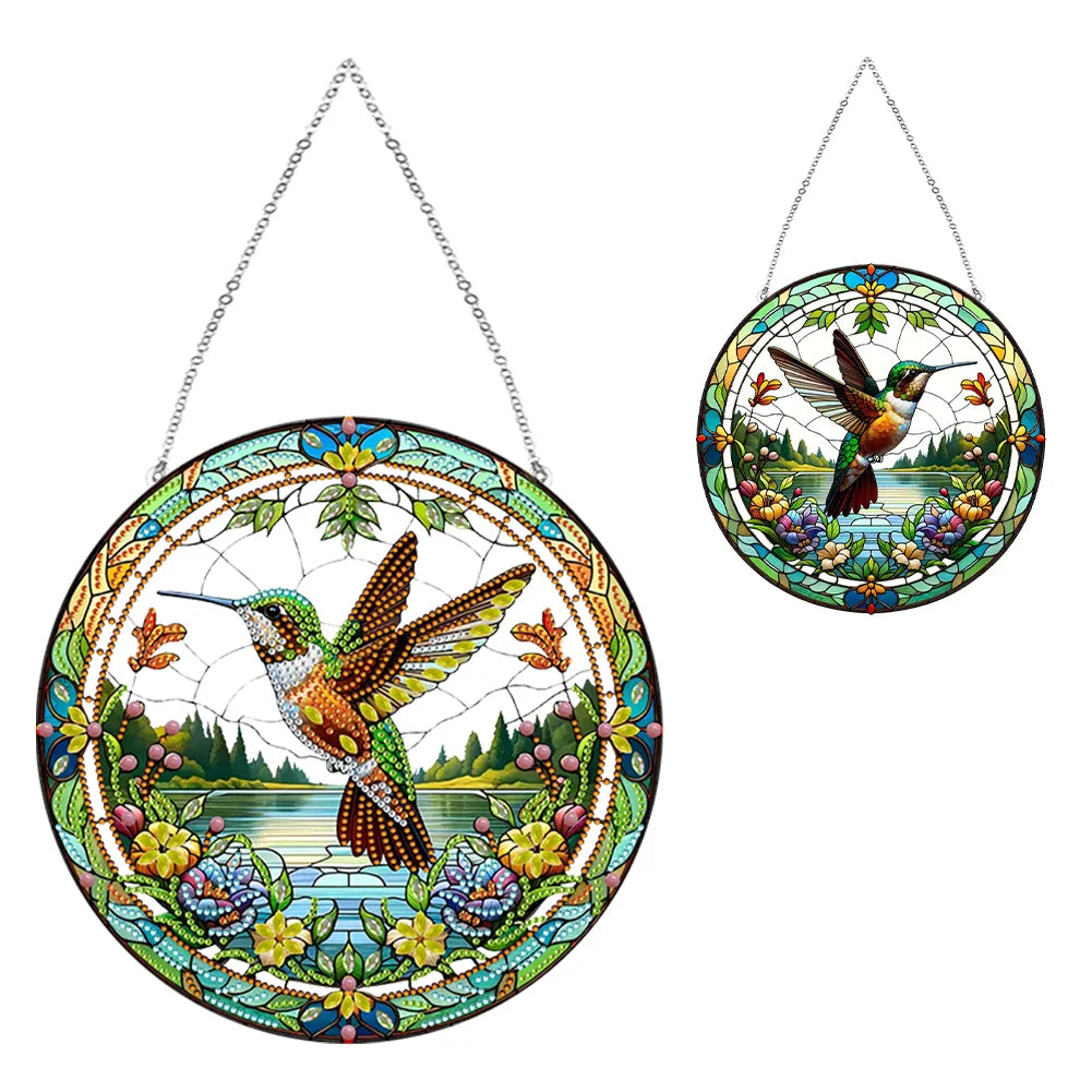 Accessoires-Dekorativer Wandbehang(Kolibri)