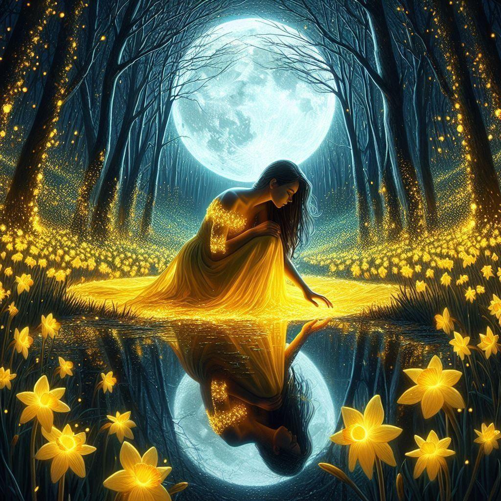 AB Diamond Painting-Das Blumenmädchen - Jetzt bei diamondspainting kaufen