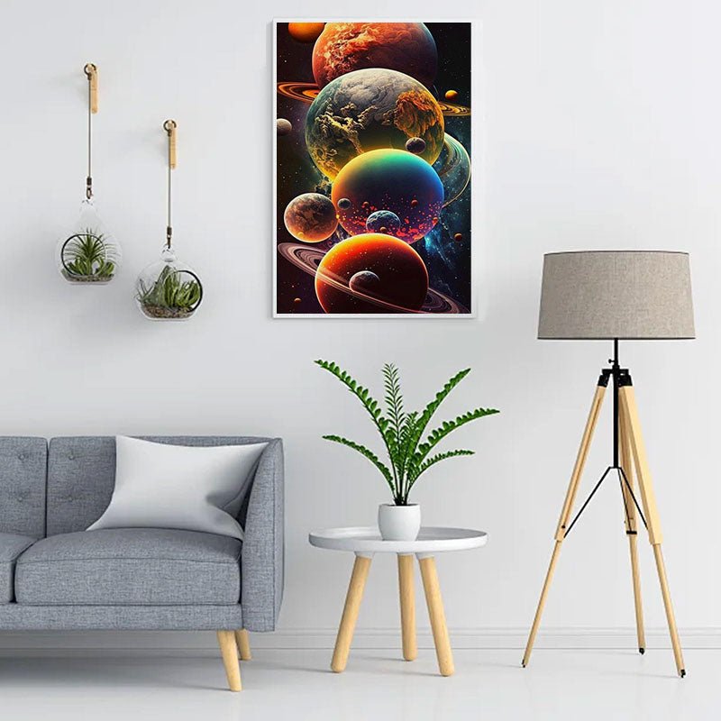 AB Diamond Painting-Planet-Serie