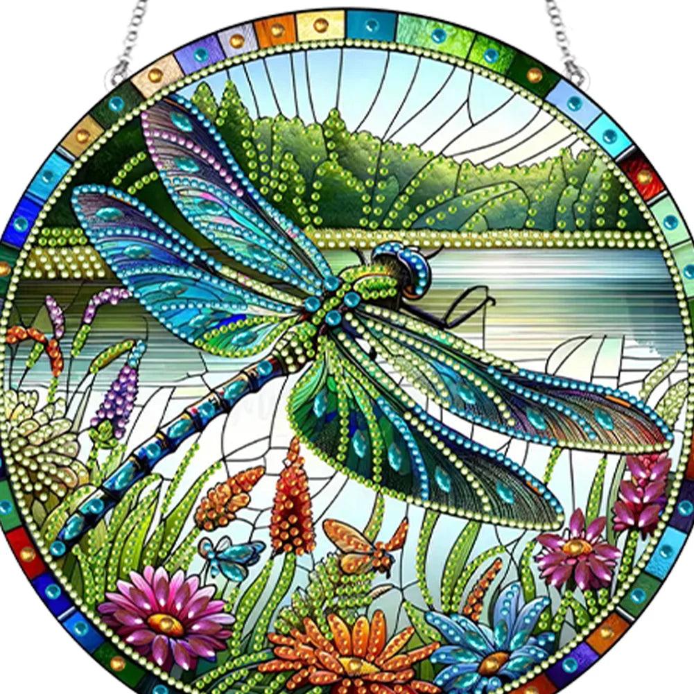 Accessoires-Dekorativer Wandbehang(Libelle) - Jetzt bei diamondspainting kaufen