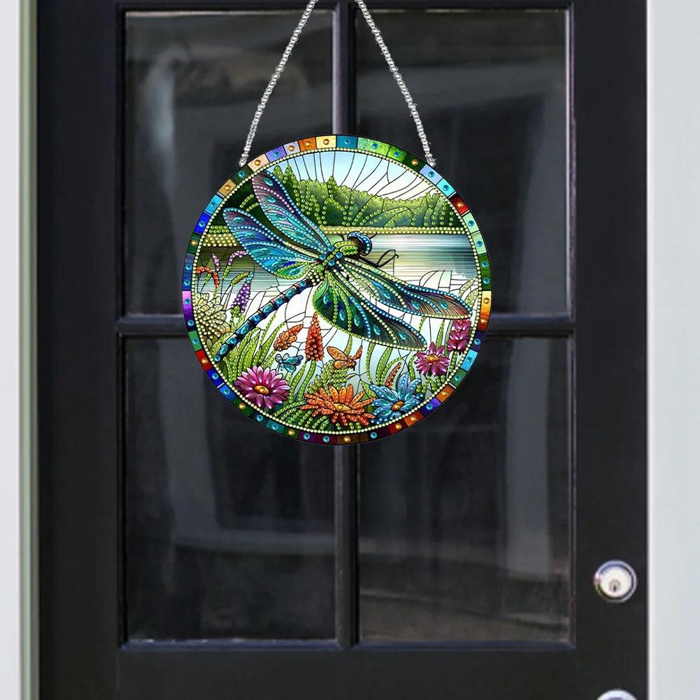 Accessoires-Dekorativer Wandbehang(Libelle) - Jetzt bei diamondspainting kaufen