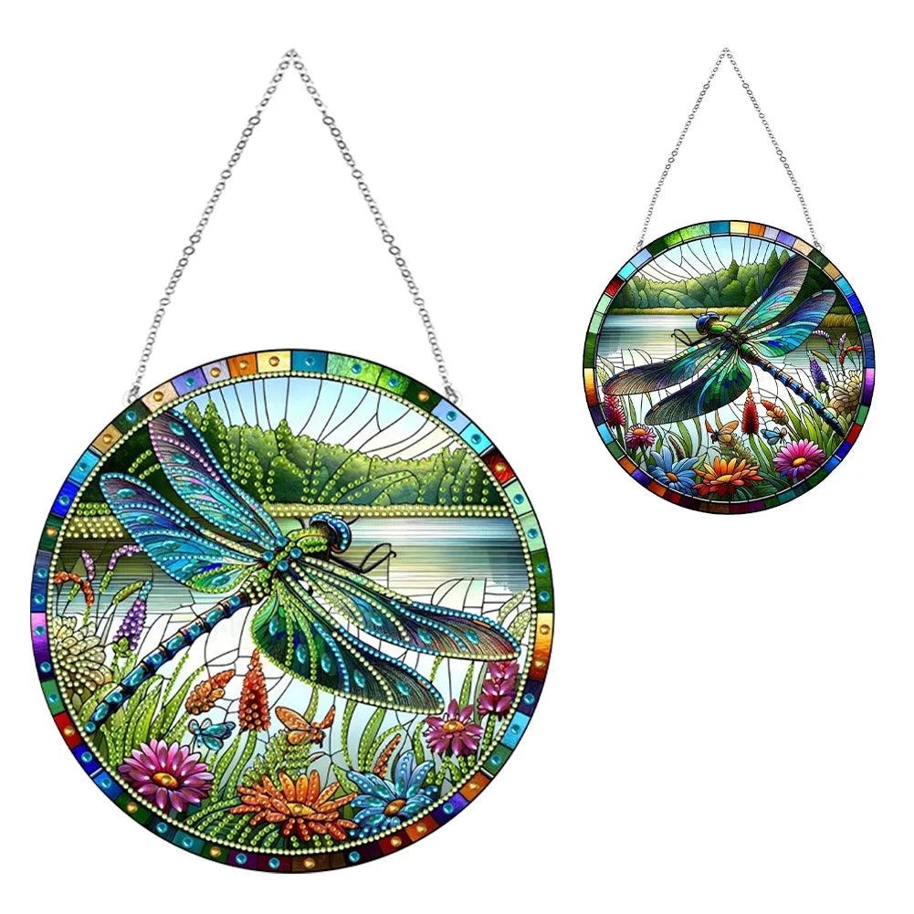 Accessoires-Dekorativer Wandbehang(Libelle) - Jetzt bei diamondspainting kaufen