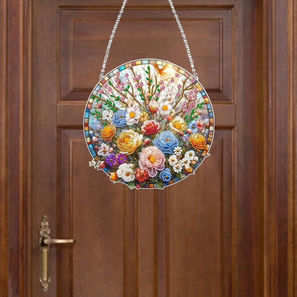 Accessoires - Dekorativer Wandbehang(Tulpenblume) - diamondspainting