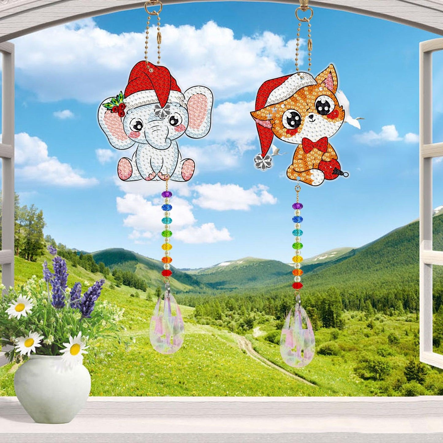 Accessoires-Schlüsselanhänger（Elefant） - Jetzt bei diamondspainting kaufen