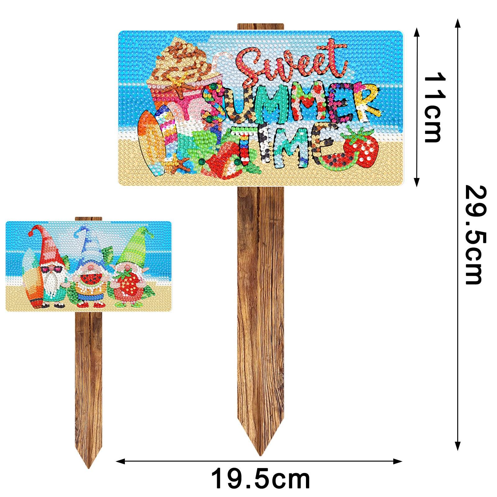 Accessoires – Summer Beach Signage - diamondspainting