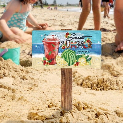 Accessoires – Summer Beach Signage - Jetzt bei diamondspainting kaufen