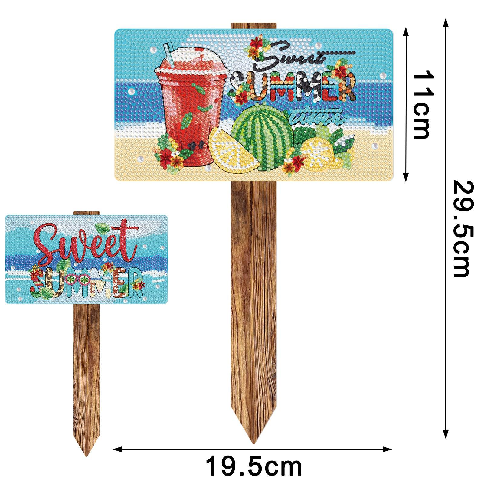 Accessoires – Summer Beach Signage - diamondspainting