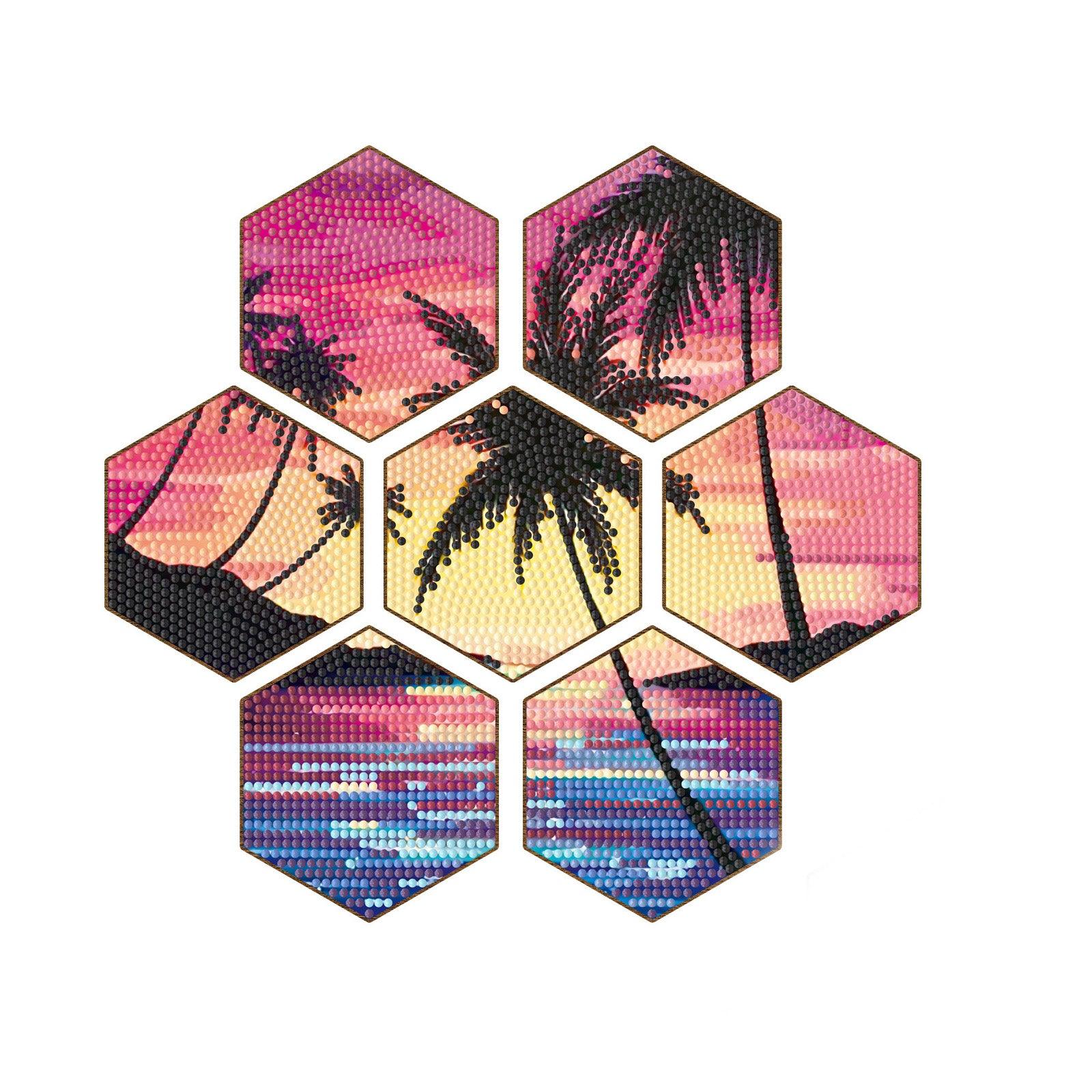 Accessoires- Untersetzer-Set, siebenteilig - Jetzt bei diamondspainting kaufen