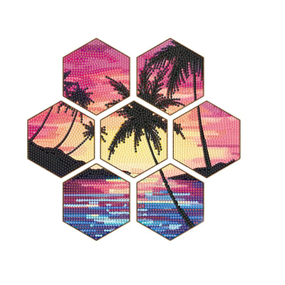 Accessoires- Untersetzer-Set, siebenteilig - Jetzt bei diamondspainting kaufen