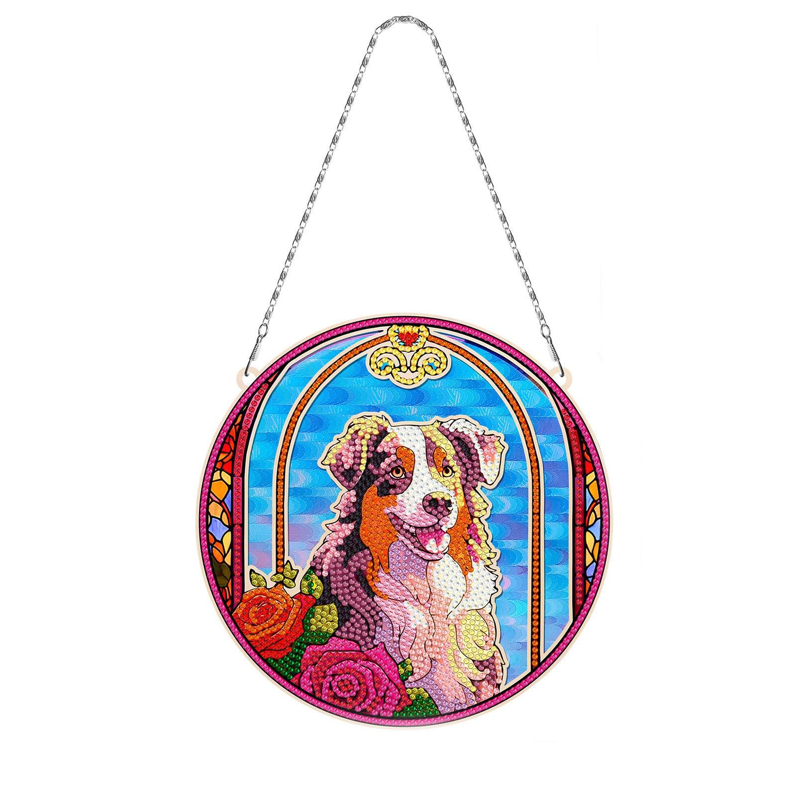 Accessoires - Wandbehänge(Hund) - diamondspainting