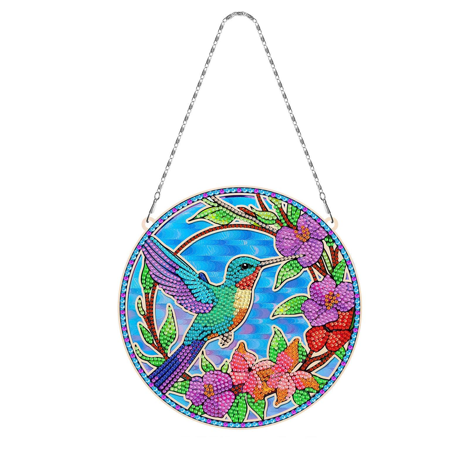 Accessoires - Wandbehänge（Kolibri） - diamondspainting