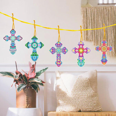 Accessoires- Wandbehänge（kreuzen）Zehnteiliges Set - Jetzt bei diamondspainting kaufen