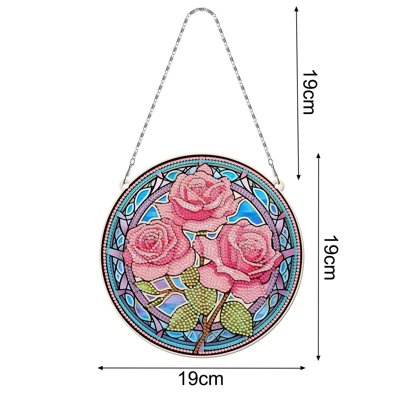 Accessoires - Wandbehänge（Rose） - diamondspainting