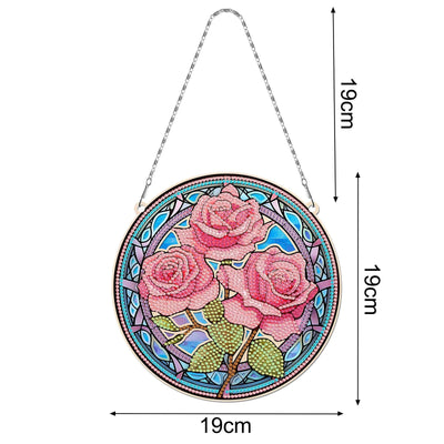 Accessoires- Wandbehänge（Rose） - Jetzt bei diamondspainting kaufen