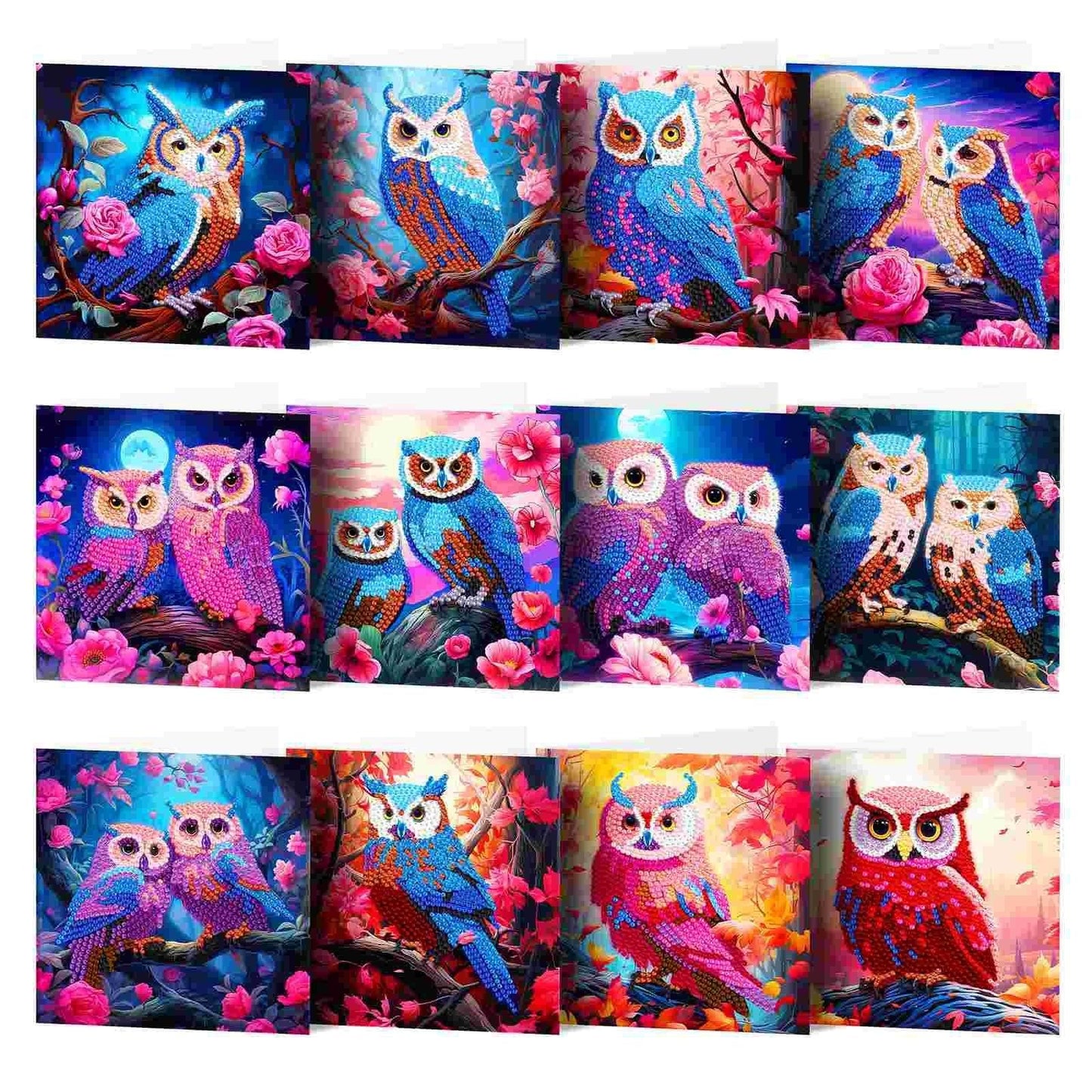 Accessories-Grußkarten-Set mit 12 Stück - Jetzt bei diamondspainting kaufen