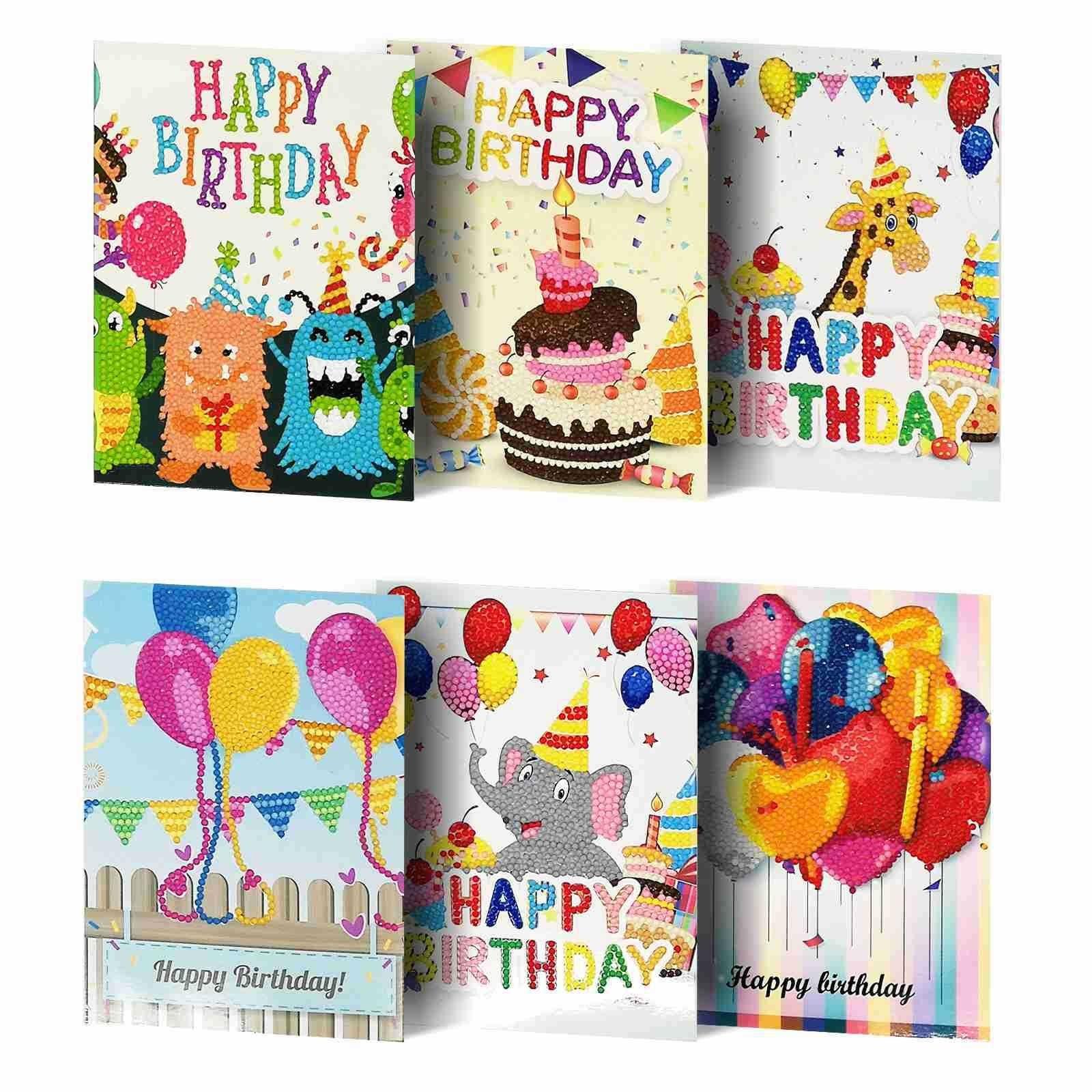 Accessories-Grußkarten-Set mit 6 Stück - Jetzt bei diamondspainting kaufen