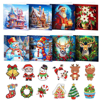 Accessories-Grußkarten-Set mit 8 Stück - Jetzt bei diamondspainting kaufen