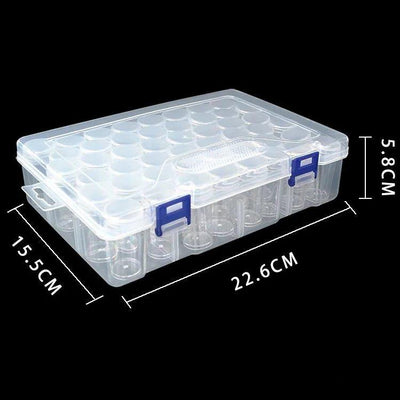 Aufbewahrungsbox mit 48 runden Dosen - Jetzt bei diamondspainting kaufen